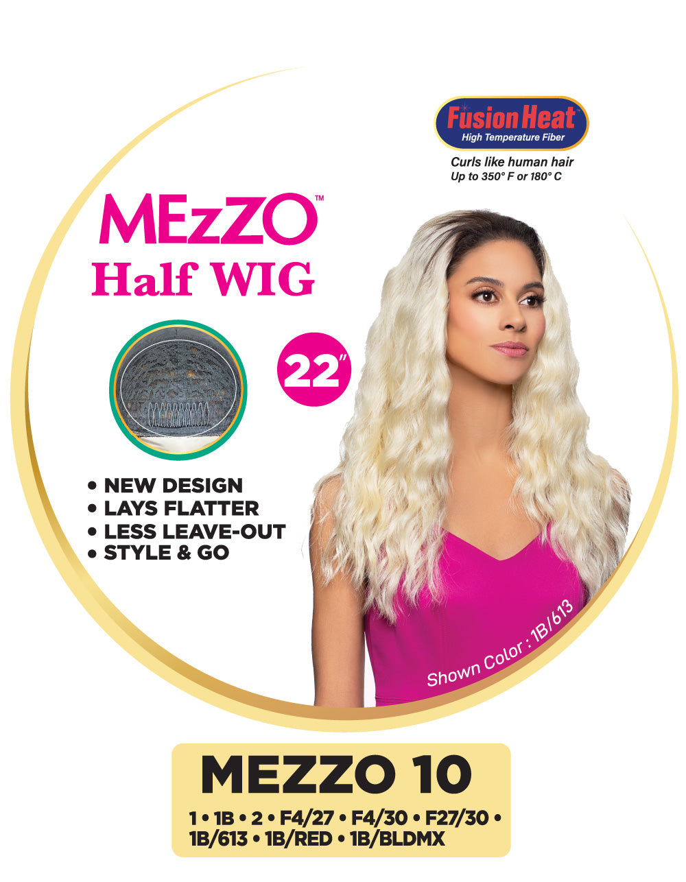 Mezzo 10 Half Wig